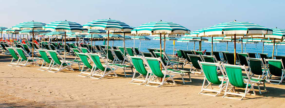 Our partner beach in Marina di Massa